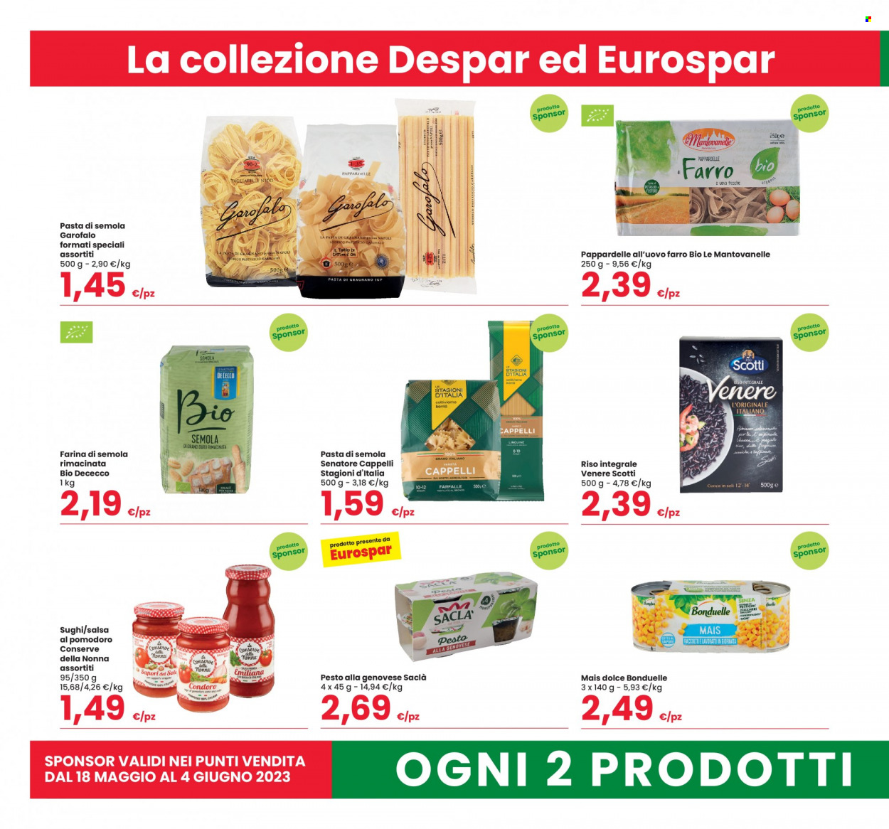 Volantino Eurospar - 18/5/2023 - 4/6/2023. Pagina 6
