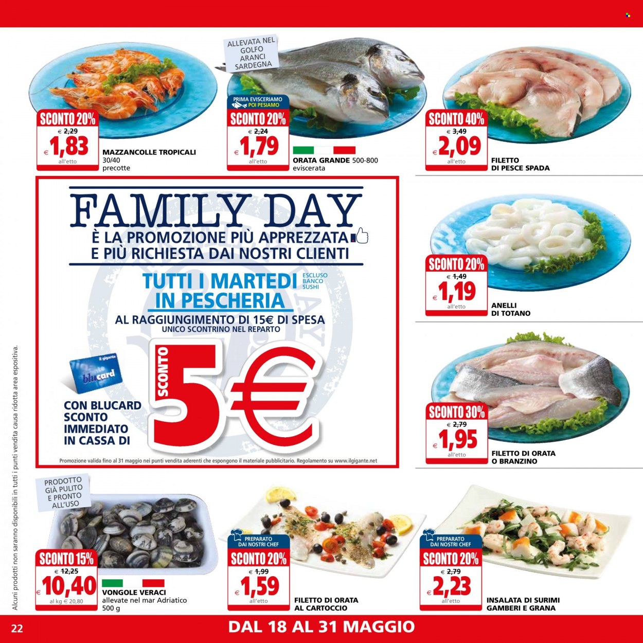 Volantino Il Gigante - 18/5/2023 - 31/5/2023. Pagina 22