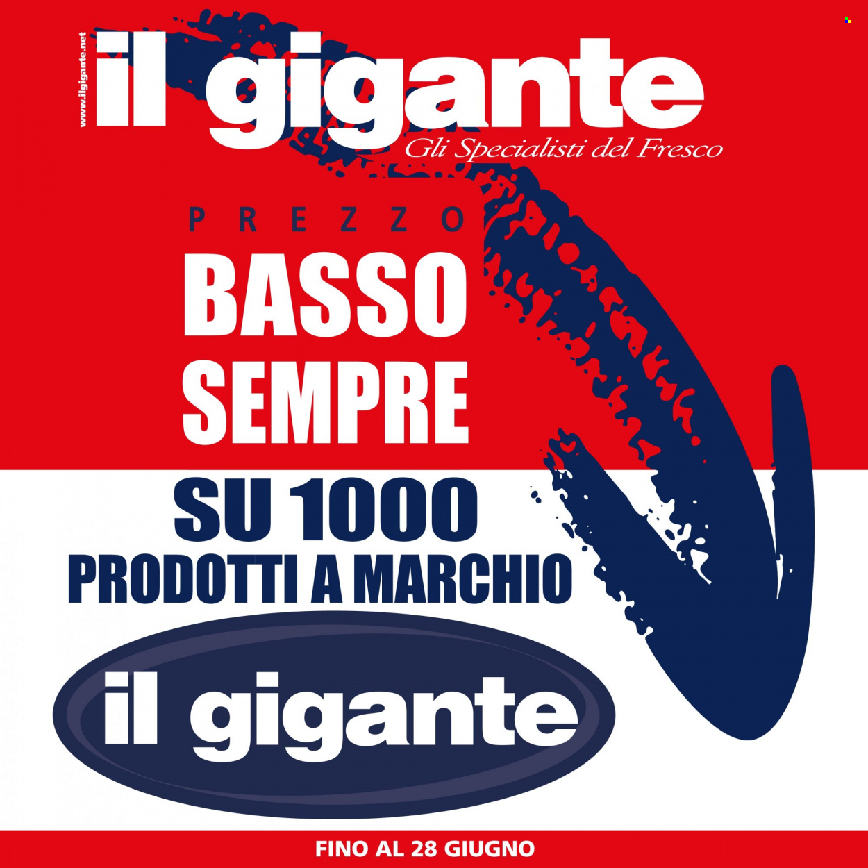 Volantino Il Gigante - 18/5/2023 - 28/6/2023. Pagina 1