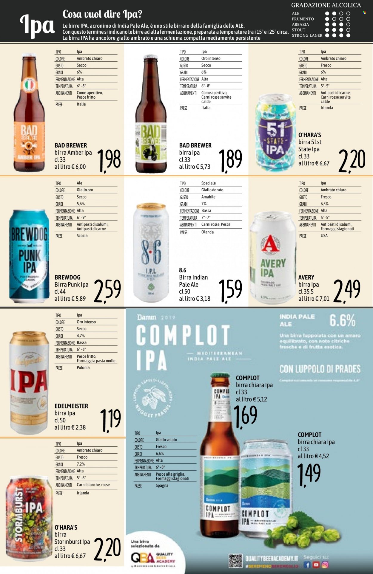 thumbnail - Volantino Emisfero - 18/5/2023 - 14/6/2023 - Prodotti in offerta - birra, birra tipo IPA, birra tipo pale ale, Brewdog, pesce. Pagina 10.
