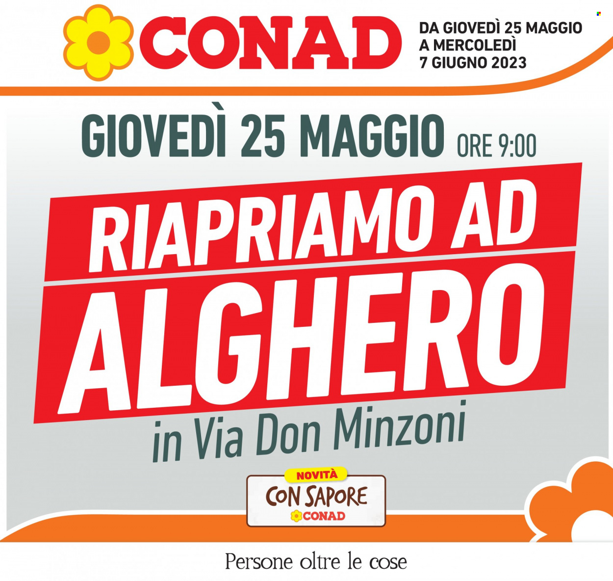 Leták Conad - 25.5.2023 - 7.6.2023. Strana 1