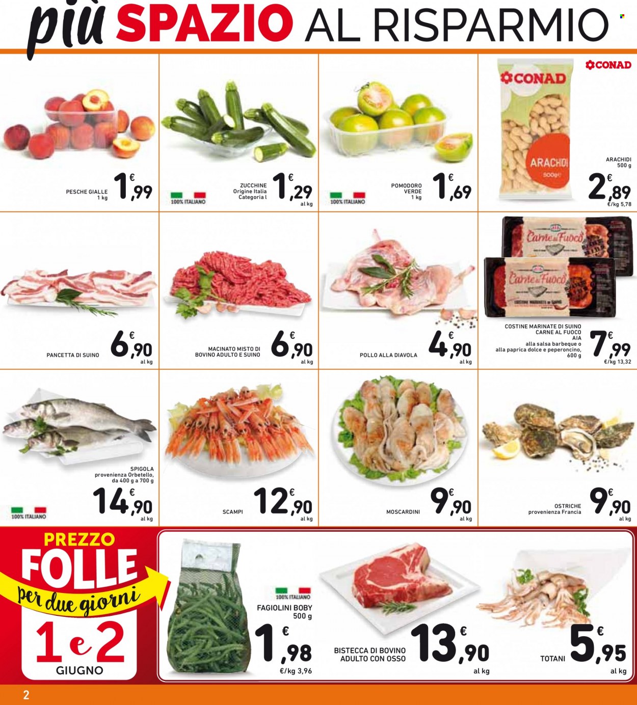 Volantino Conad - 30/5/2023 - 5/6/2023. Pagina 2