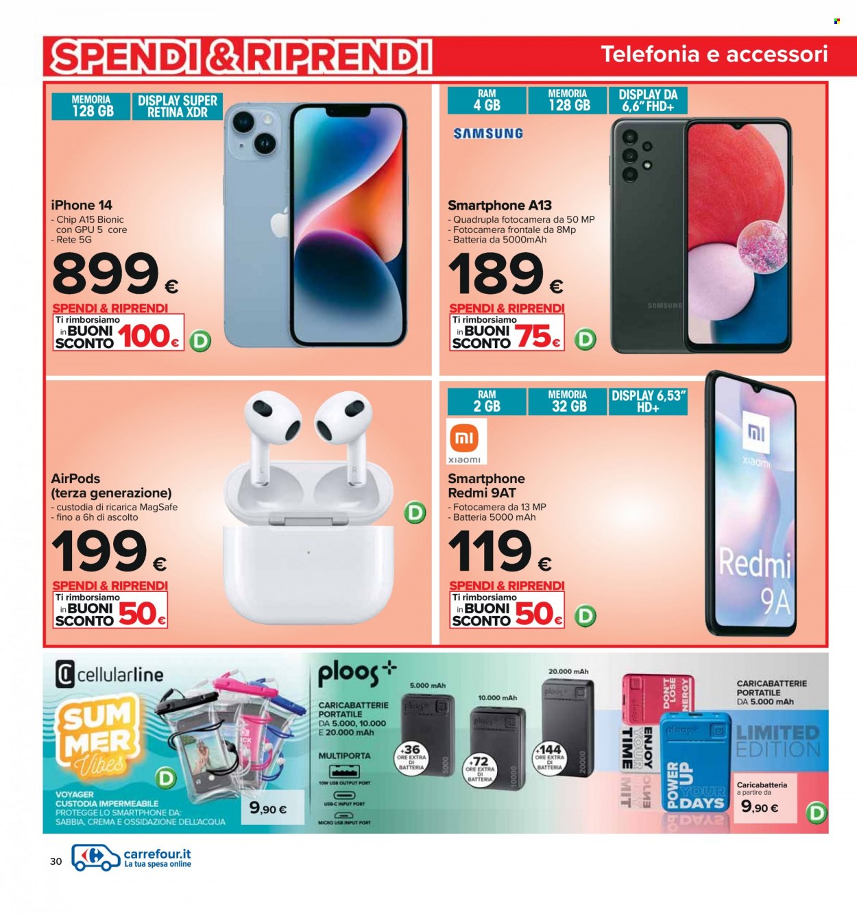 Volantino Carrefour - 22/5/2023 - 4/6/2023. Pagina 30