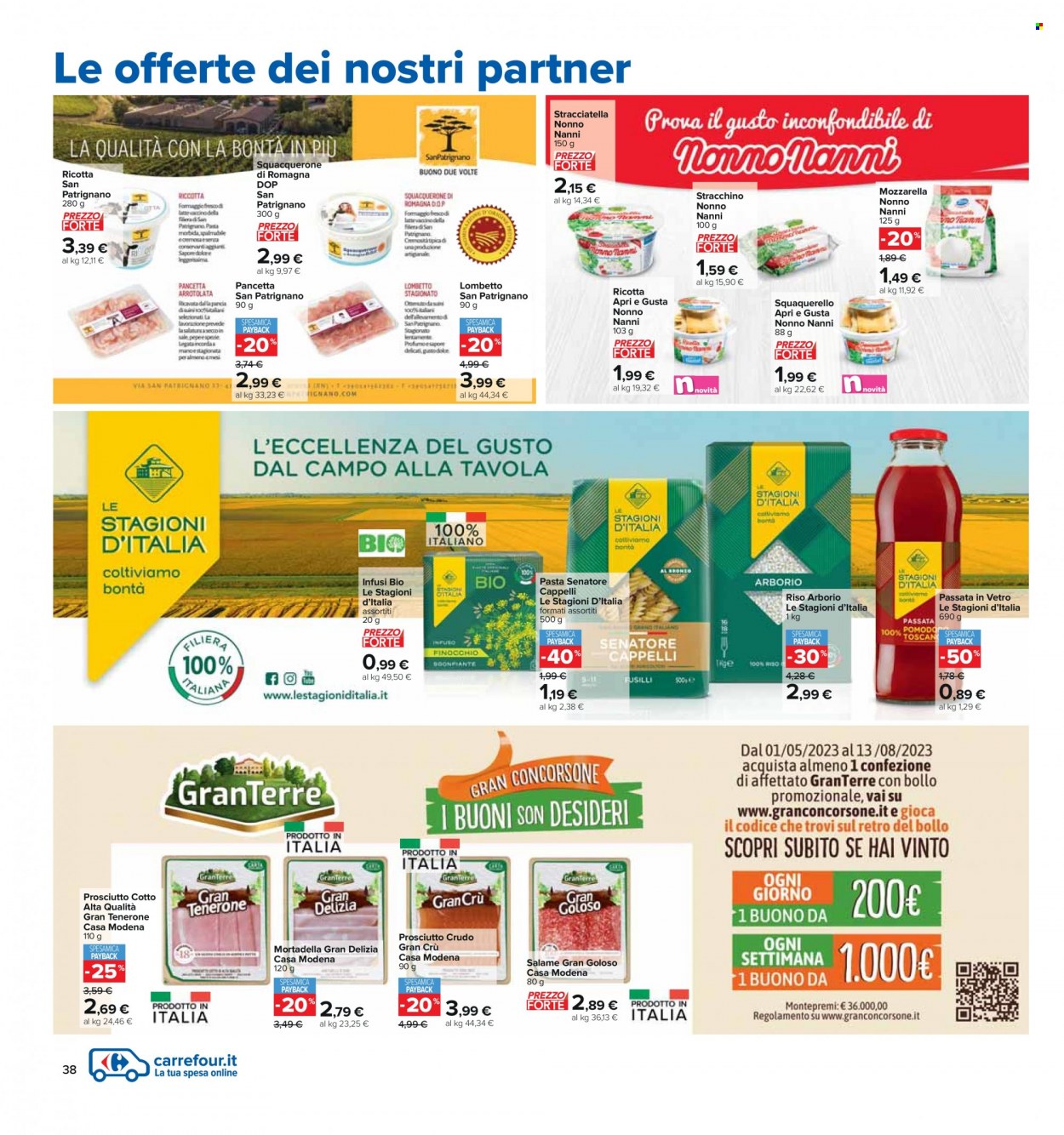 Volantino Carrefour - 22/5/2023 - 4/6/2023. Pagina 38