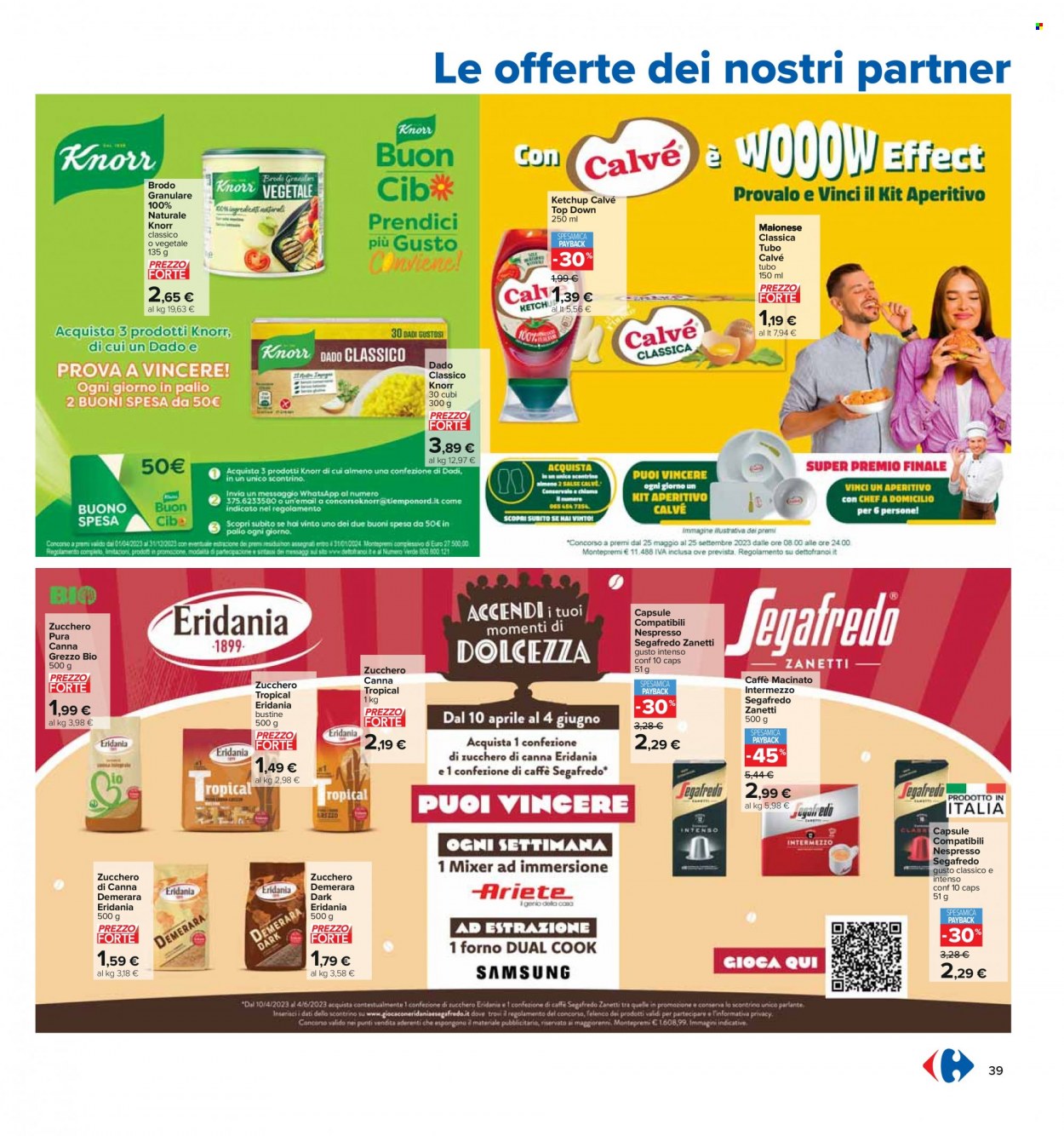Volantino Carrefour - 22/5/2023 - 4/6/2023. Pagina 39