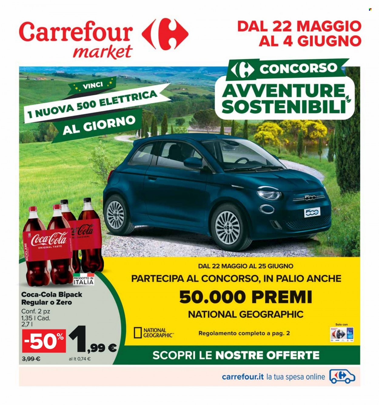 Volantino Carrefour - 22/5/2023 - 4/6/2023. Pagina 1