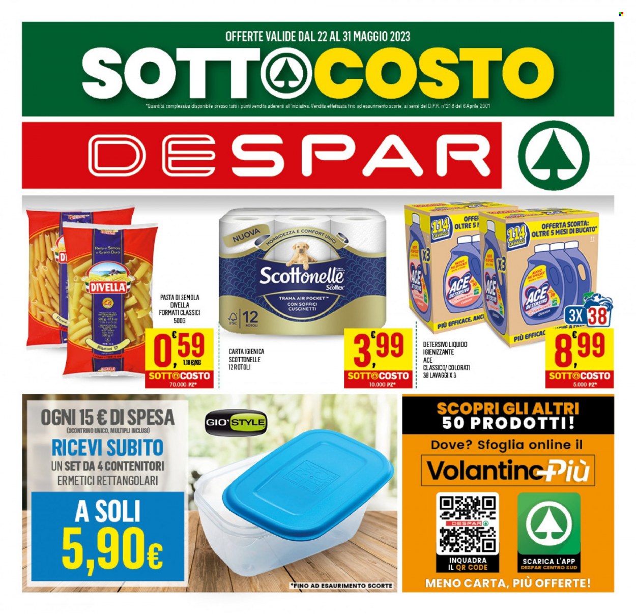 Volantino Despar - 22/5/2023 - 31/5/2023. Pagina 1