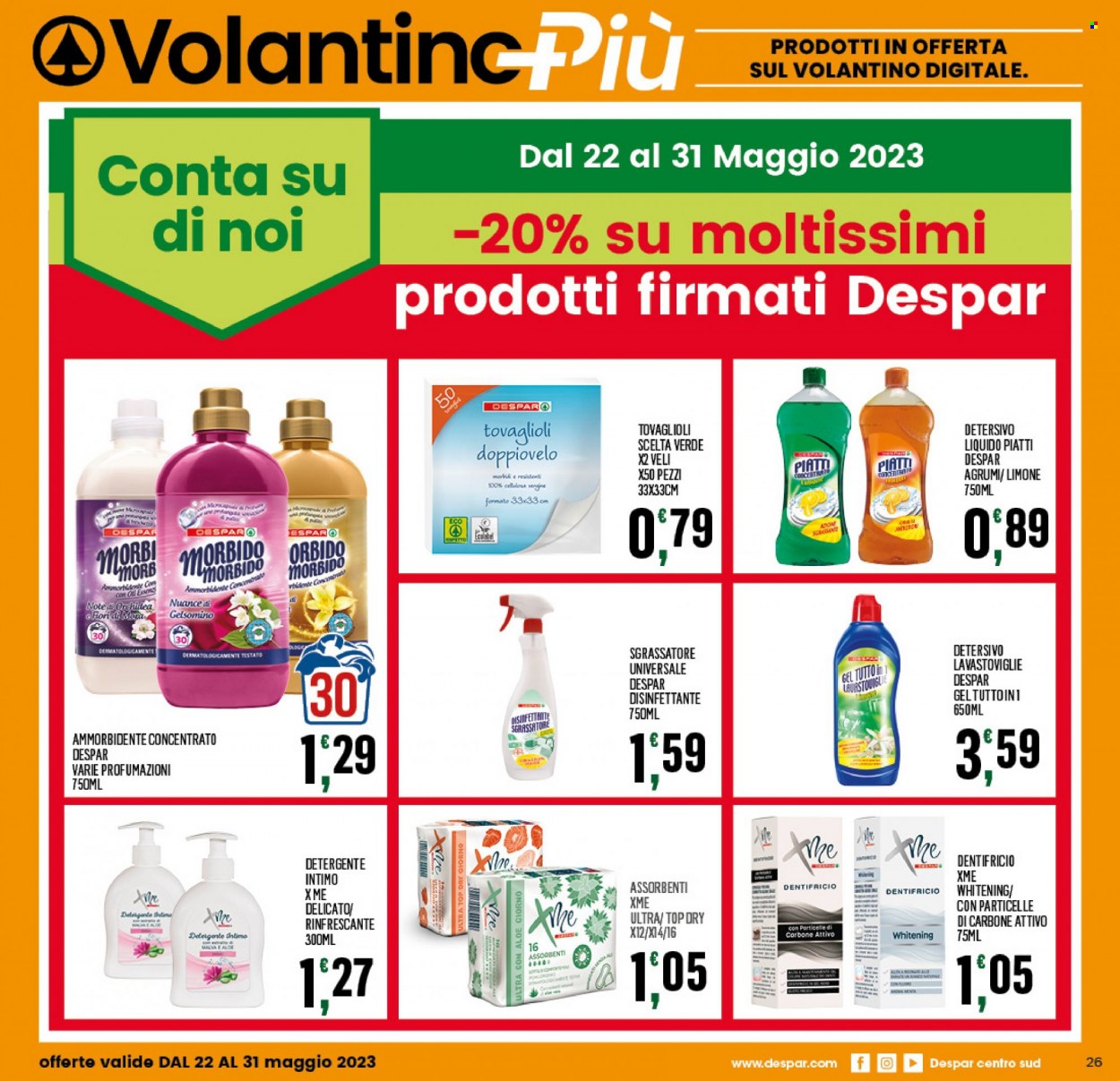 Volantino Despar - 22/5/2023 - 31/5/2023. Pagina 25