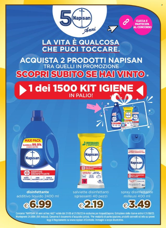 Volantino Acqua & Sapone - 21/5/2023 - 10/6/2023. Pagina 3
