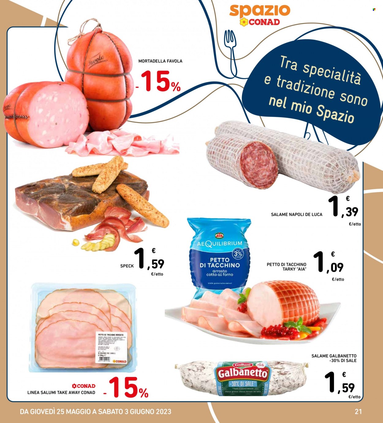 Volantino Conad - 25/5/2023 - 3/6/2023. Pagina 21