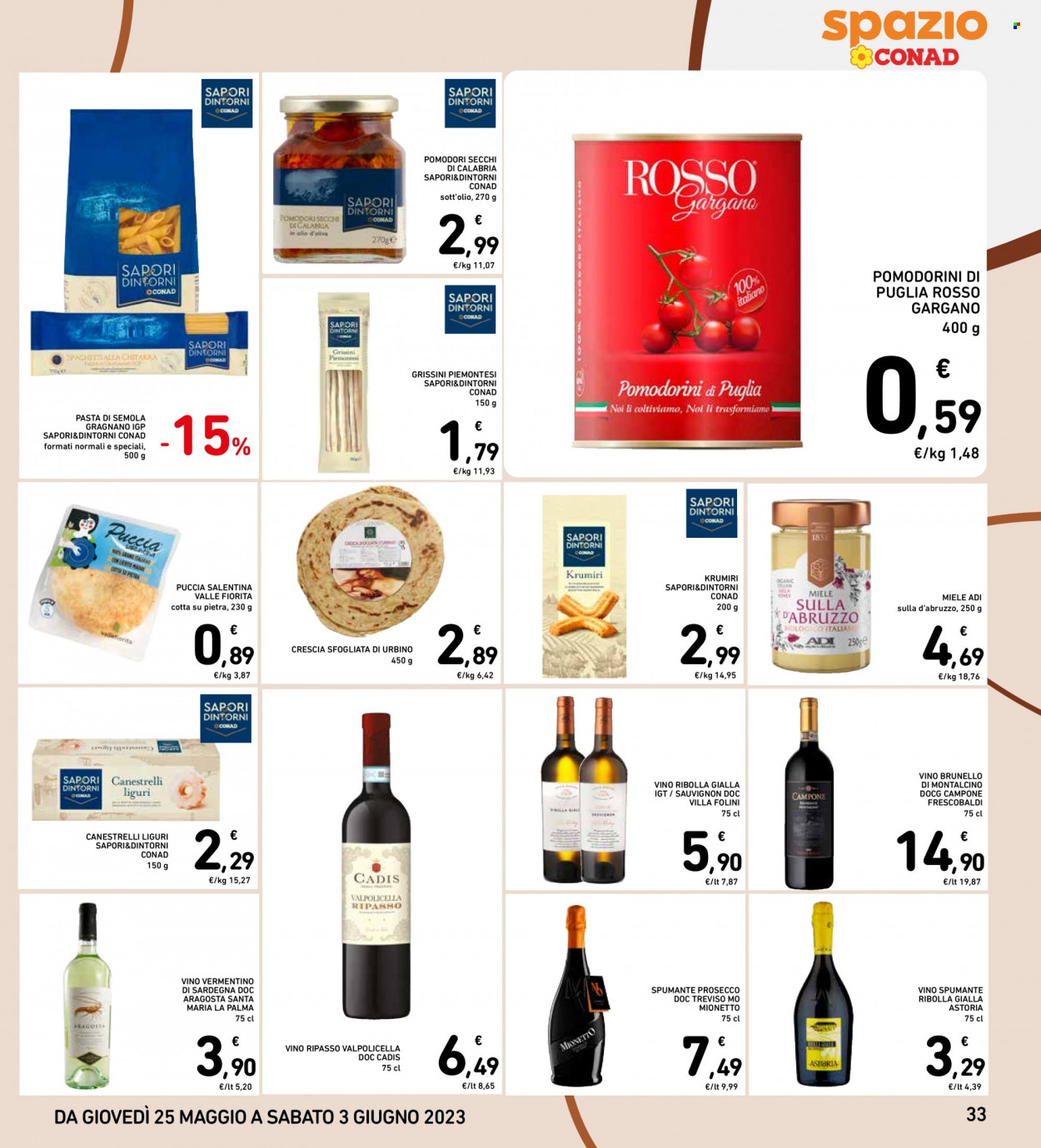 Volantino Conad - 25/5/2023 - 3/6/2023. Pagina 33