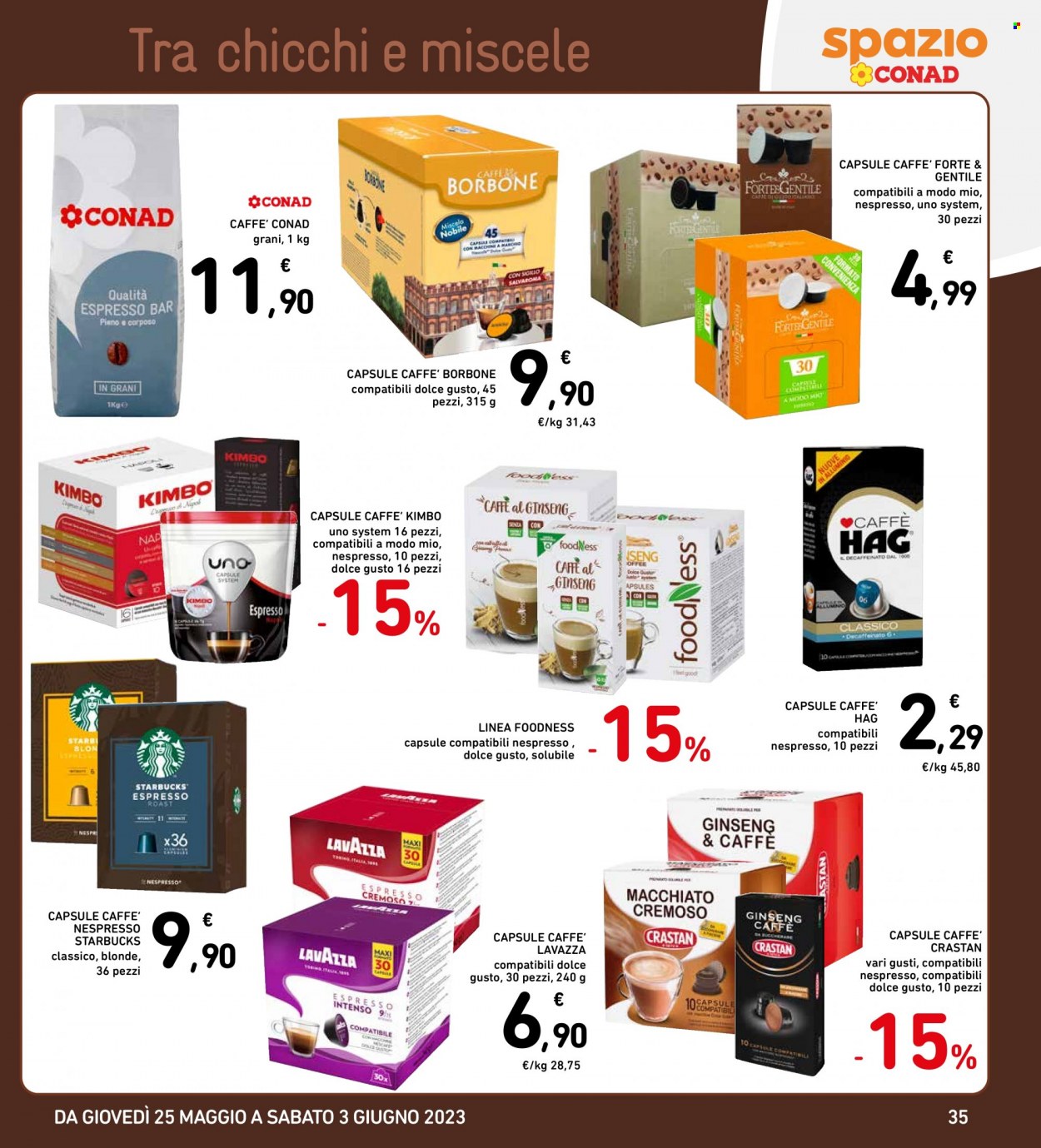 Volantino Conad - 25/5/2023 - 3/6/2023. Pagina 35