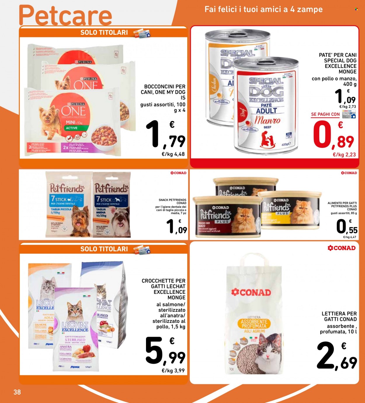 Volantino Conad - 25/5/2023 - 3/6/2023. Pagina 38