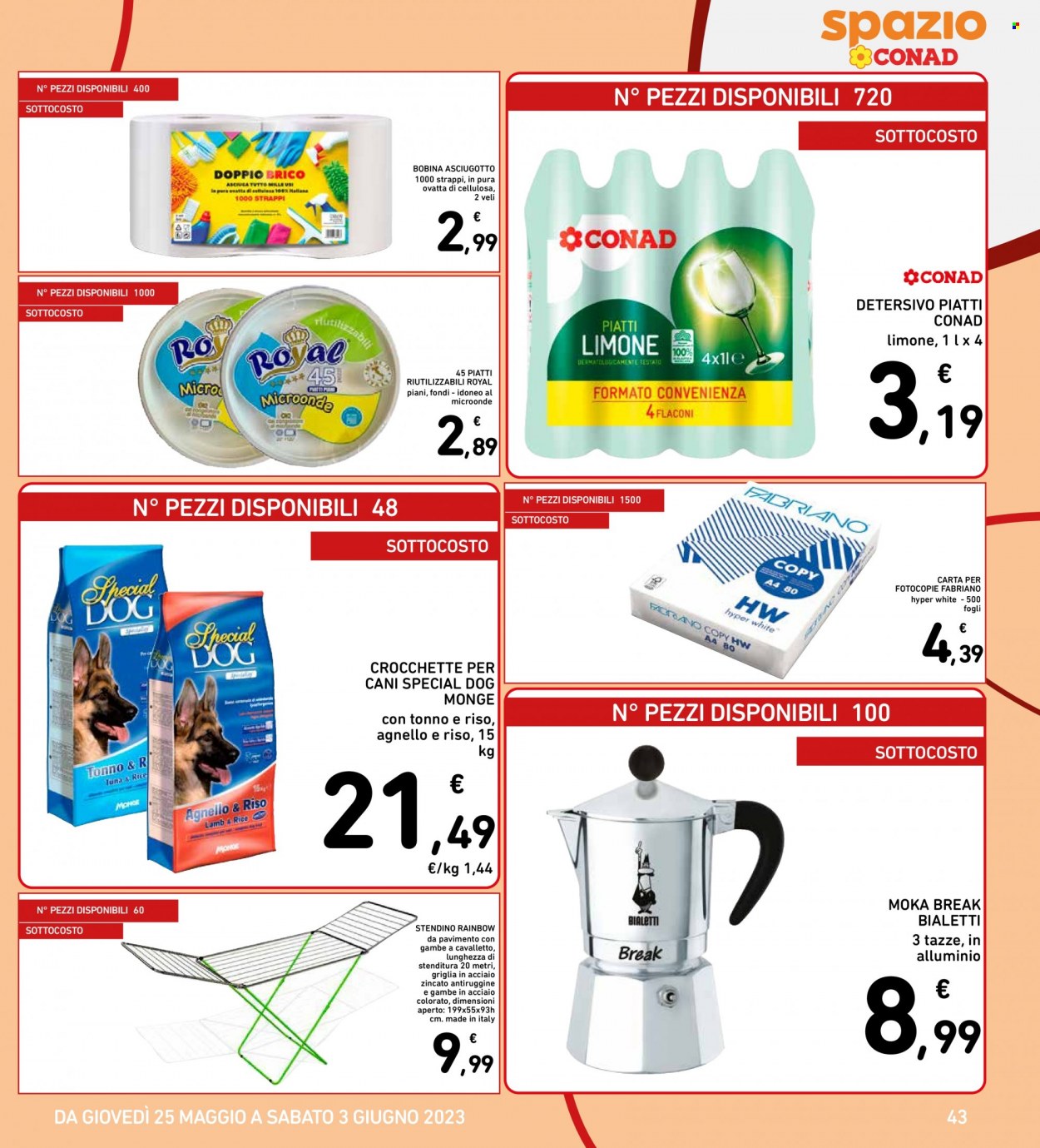 Volantino Conad - 25/5/2023 - 3/6/2023. Pagina 43