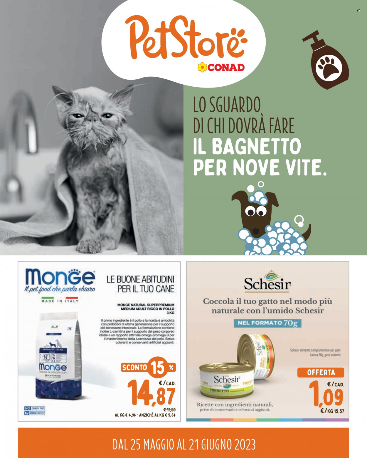 Volantino Conad - 25/5/2023 - 21/6/2023. Pagina 1