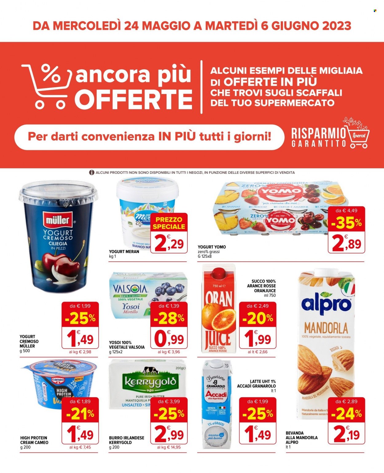 Volantino Iperal - 24/5/2023 - 6/6/2023. Pagina 1