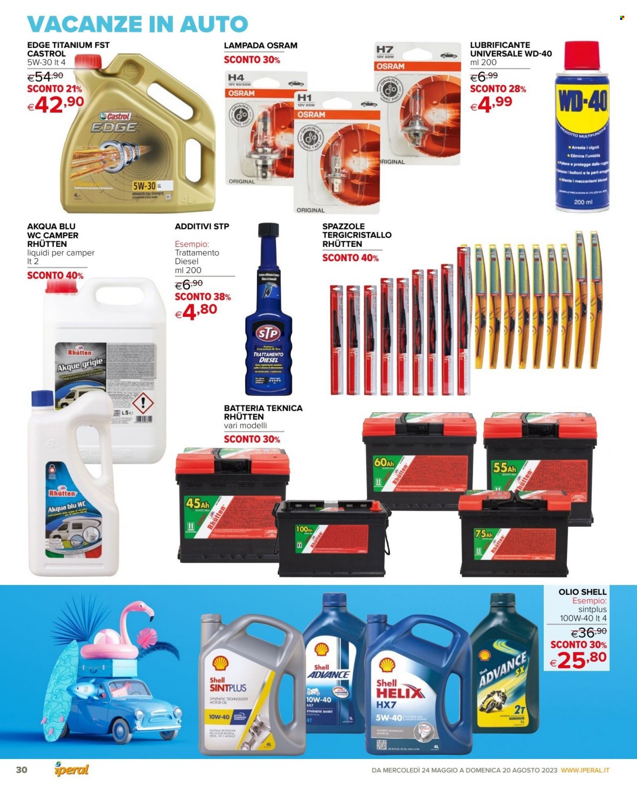 Volantino Iperal - 24/5/2023 - 20/8/2023. Pagina 30