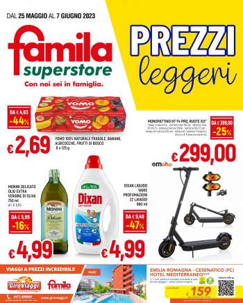 Volantino Famila - 25/5/2023 - 7/6/2023.