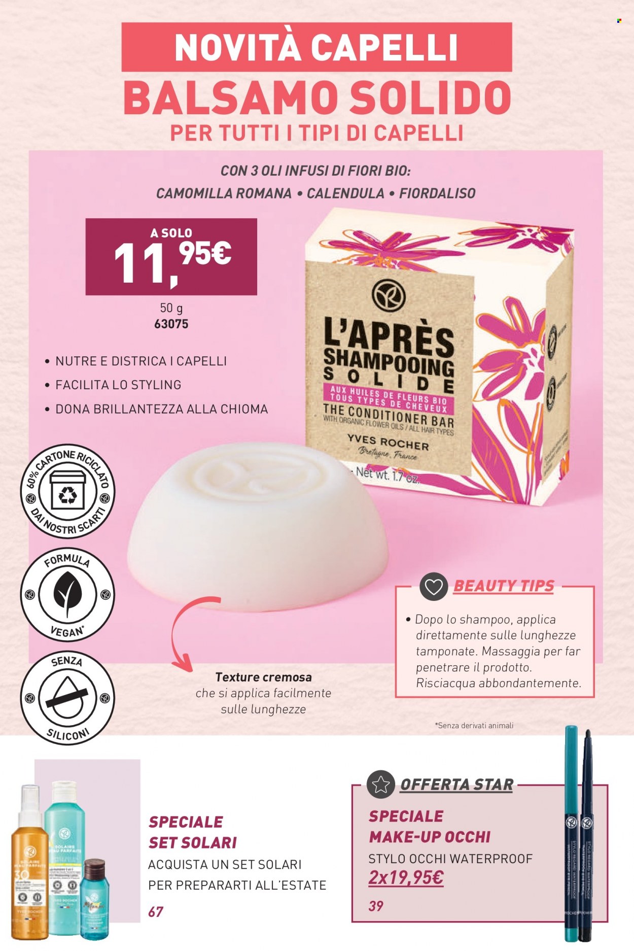 thumbnail - Volantino Yves Rocher - 24/5/2023 - 12/6/2023 - Prodotti in offerta - balsamo, shampoo. Pagina 5.