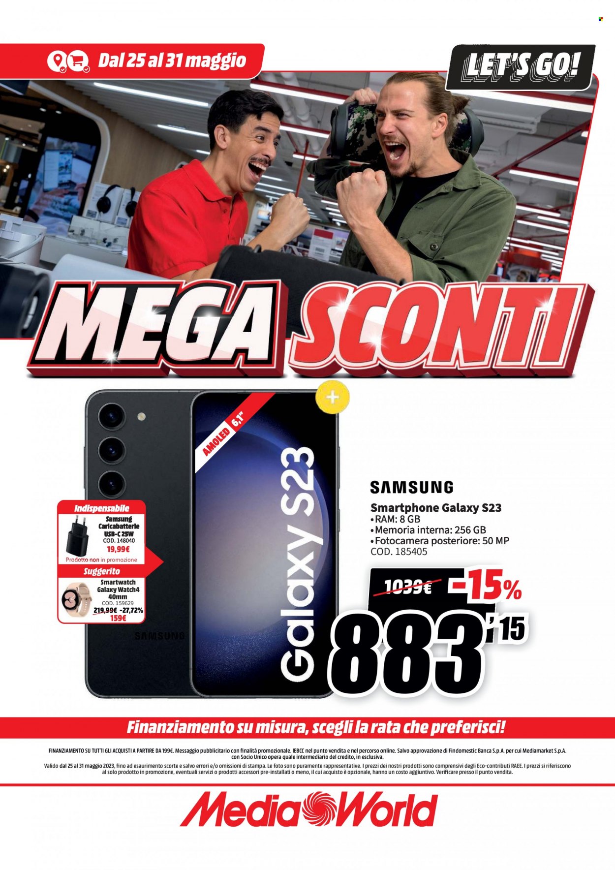 Volantino MediaWorld - 25/5/2023 - 31/5/2023. Pagina 9