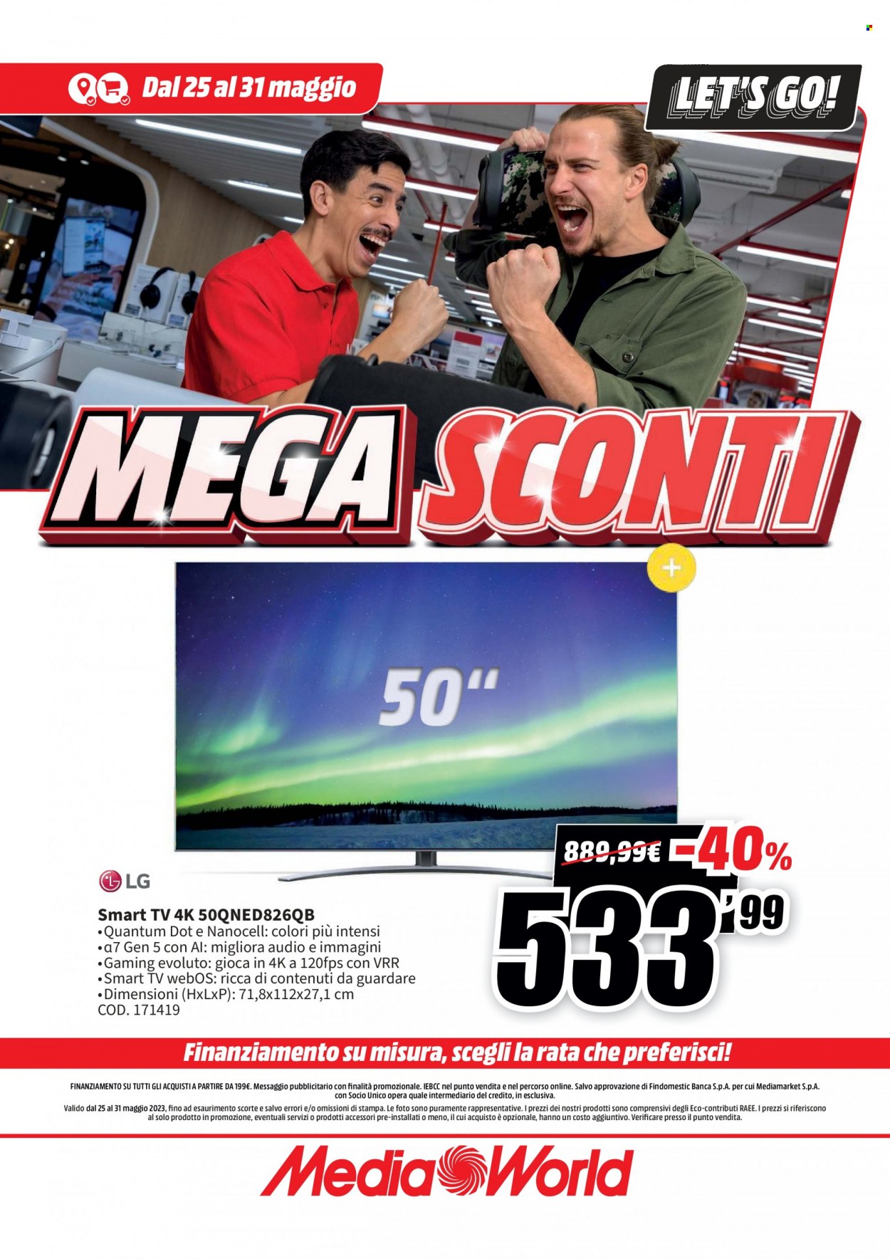 Volantino MediaWorld - 25/5/2023 - 31/5/2023. Pagina 39