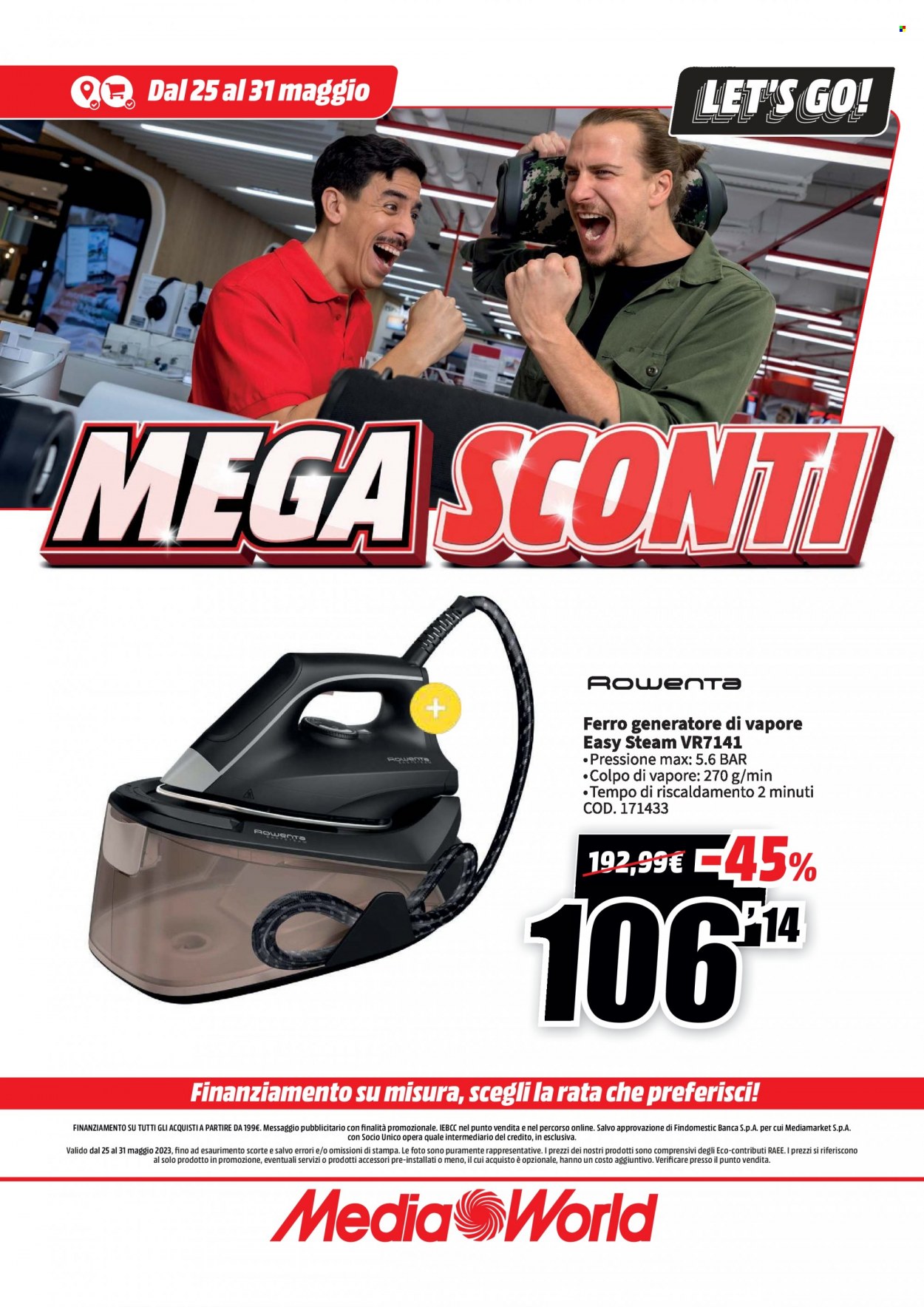 Volantino MediaWorld - 25/5/2023 - 31/5/2023. Pagina 40