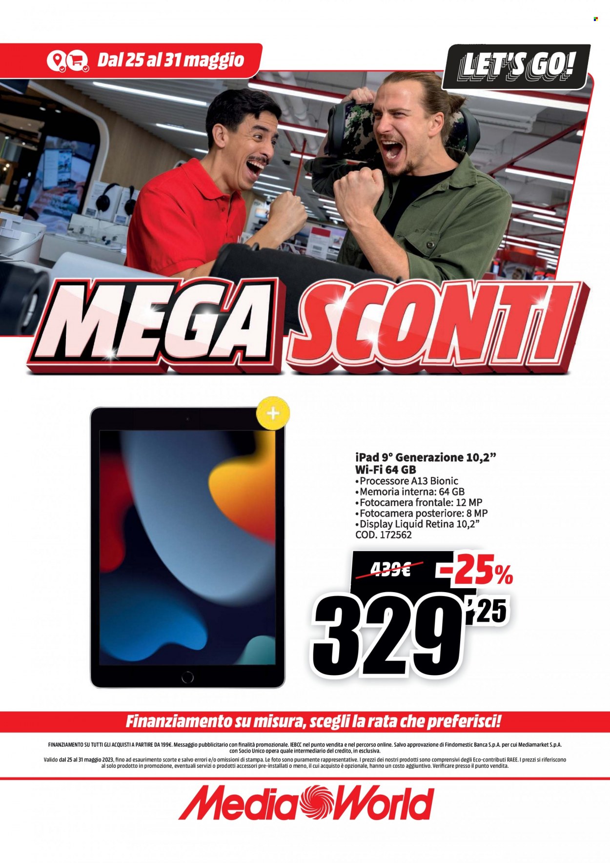 Volantino MediaWorld - 25/5/2023 - 31/5/2023. Pagina 49