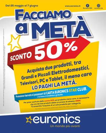 Volantino Euronics - 25/5/2023 - 7/6/2023.