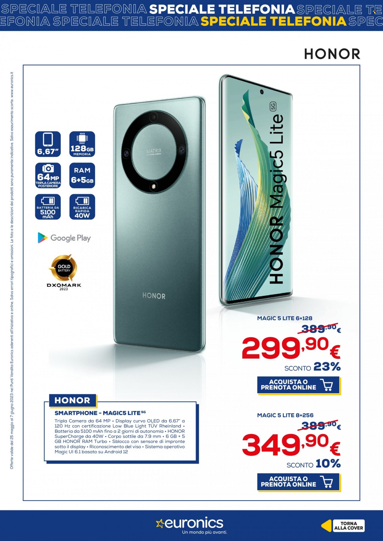 Volantino Euronics - 25/5/2023 - 7/6/2023. Pagina 5
