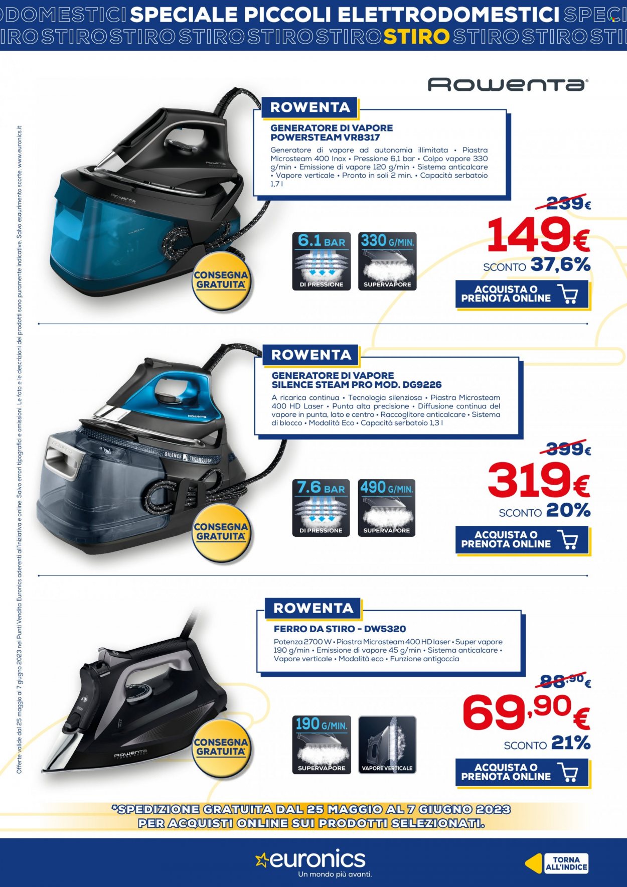 Volantino Euronics - 25/5/2023 - 7/6/2023. Pagina 10