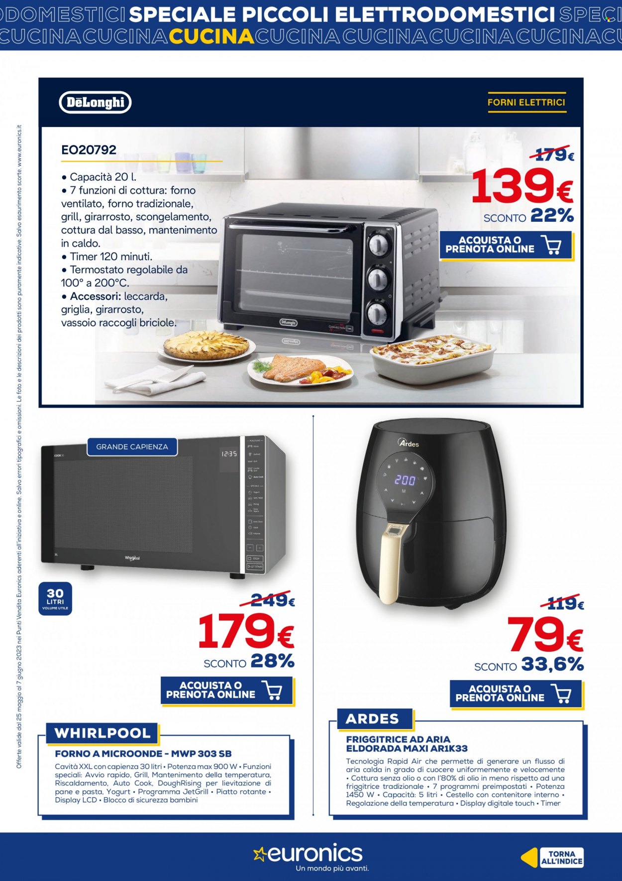 Volantino Euronics - 25/5/2023 - 7/6/2023. Pagina 20