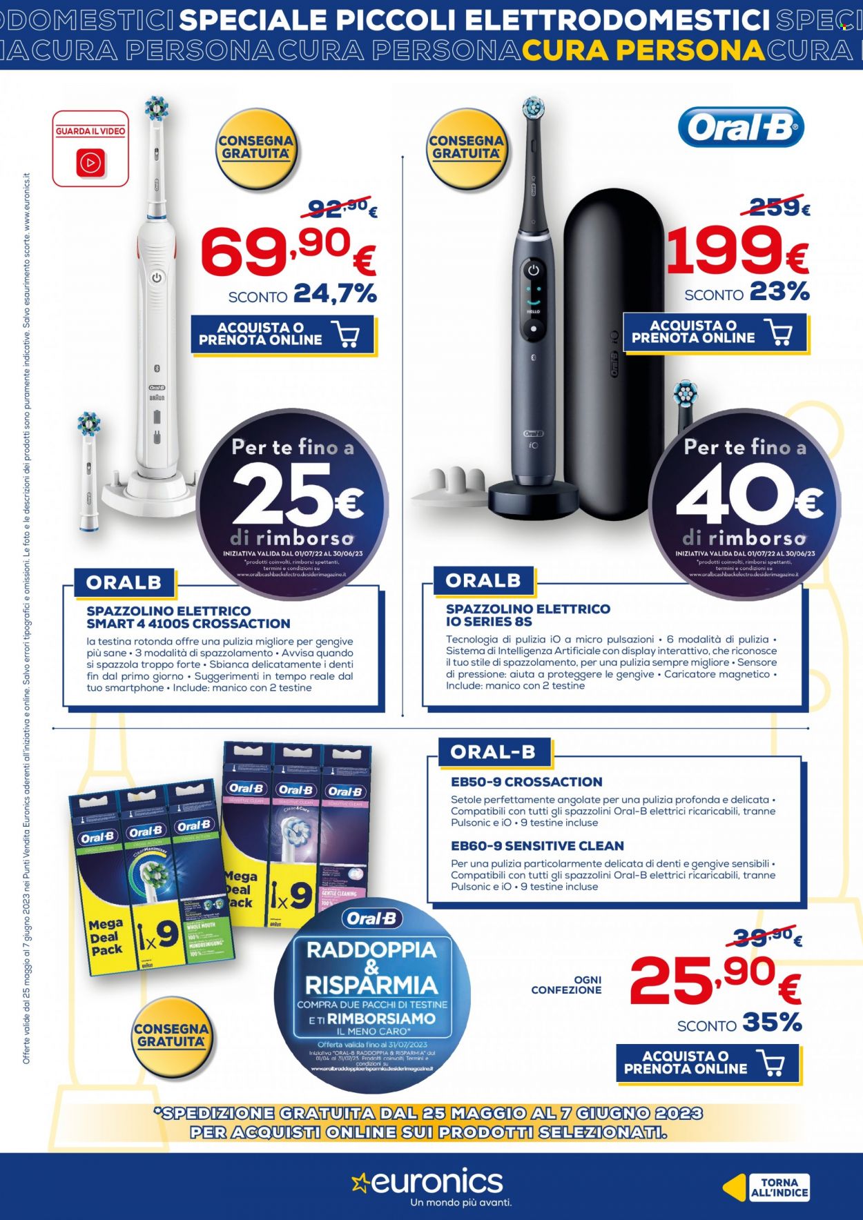 Volantino Euronics - 25/5/2023 - 7/6/2023. Pagina 23