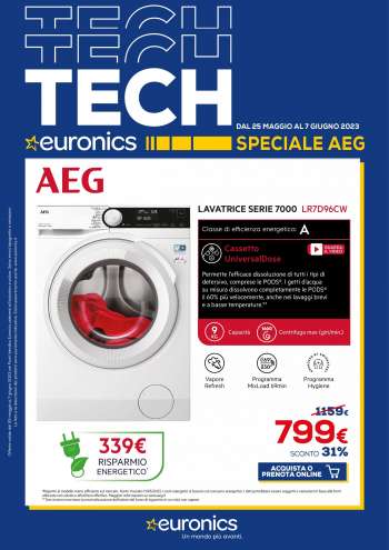 Volantino Euronics - 25/5/2023 - 7/6/2023.