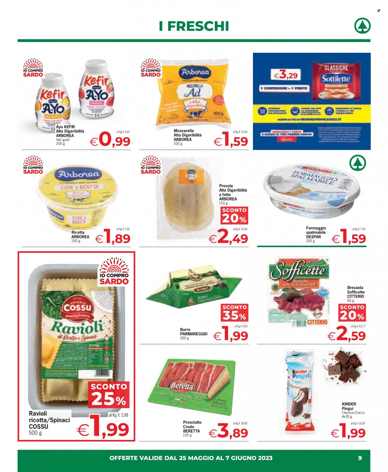 Volantino Eurospar - 25/5/2023 - 7/6/2023. Pagina 9