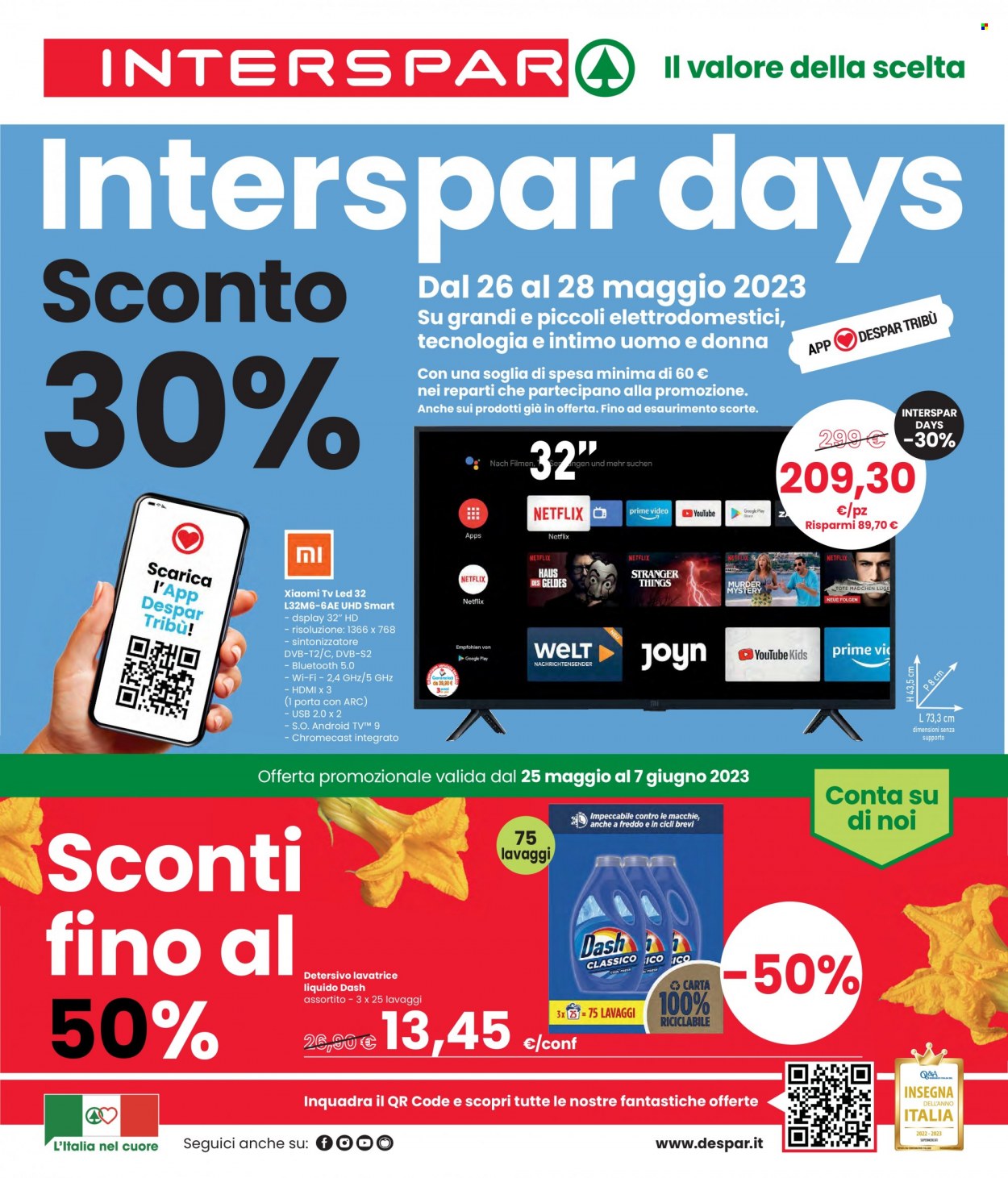 Volantino Interspar - 25/5/2023 - 7/6/2023. Pagina 1