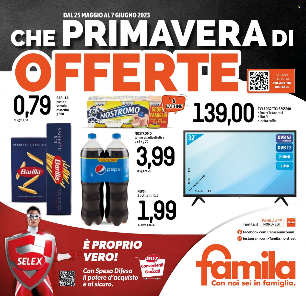 Volantino Famila - 25/5/2023 - 7/6/2023. Pagina 1