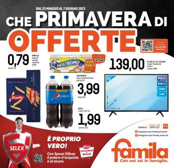 Volantino Famila - 25/5/2023 - 7/6/2023.