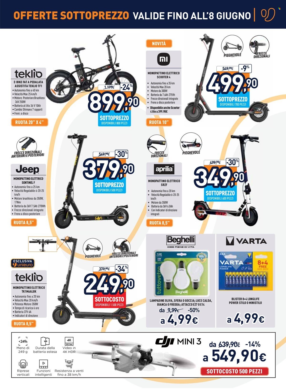 Volantino Unieuro - 26/5/2023 - 4/6/2023. Pagina 19