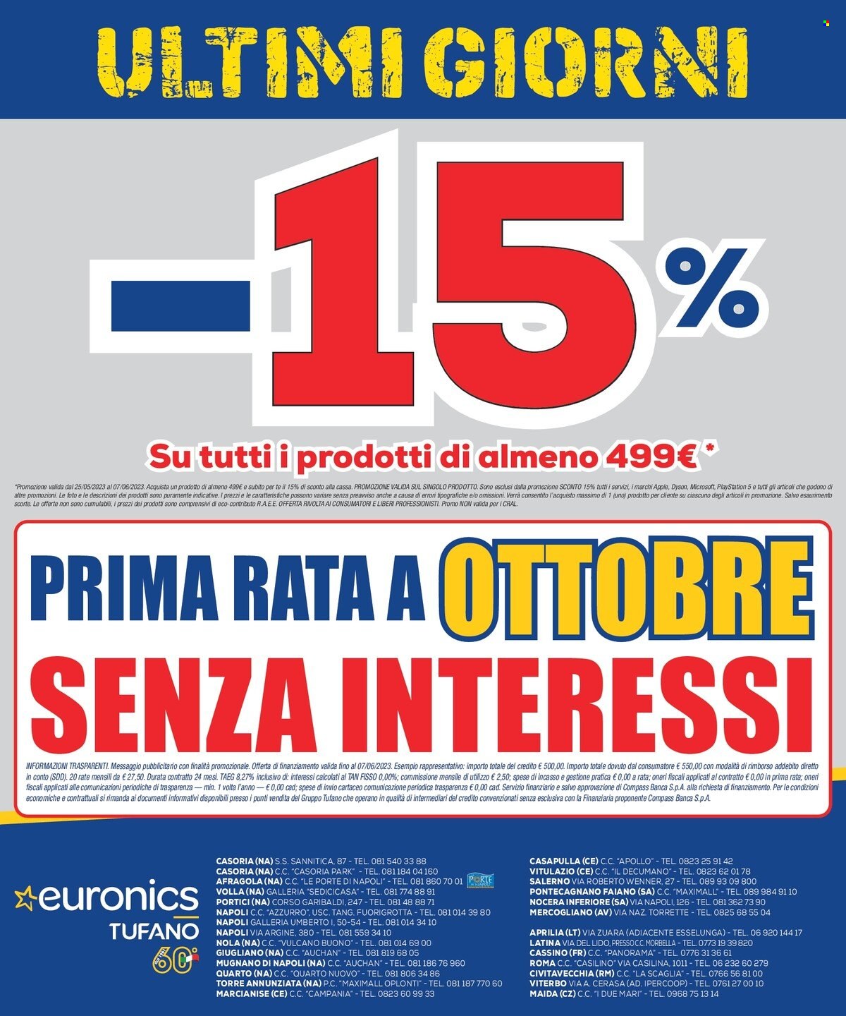 Volantino Euronics - 25/5/2023 - 7/6/2023. Pagina 25