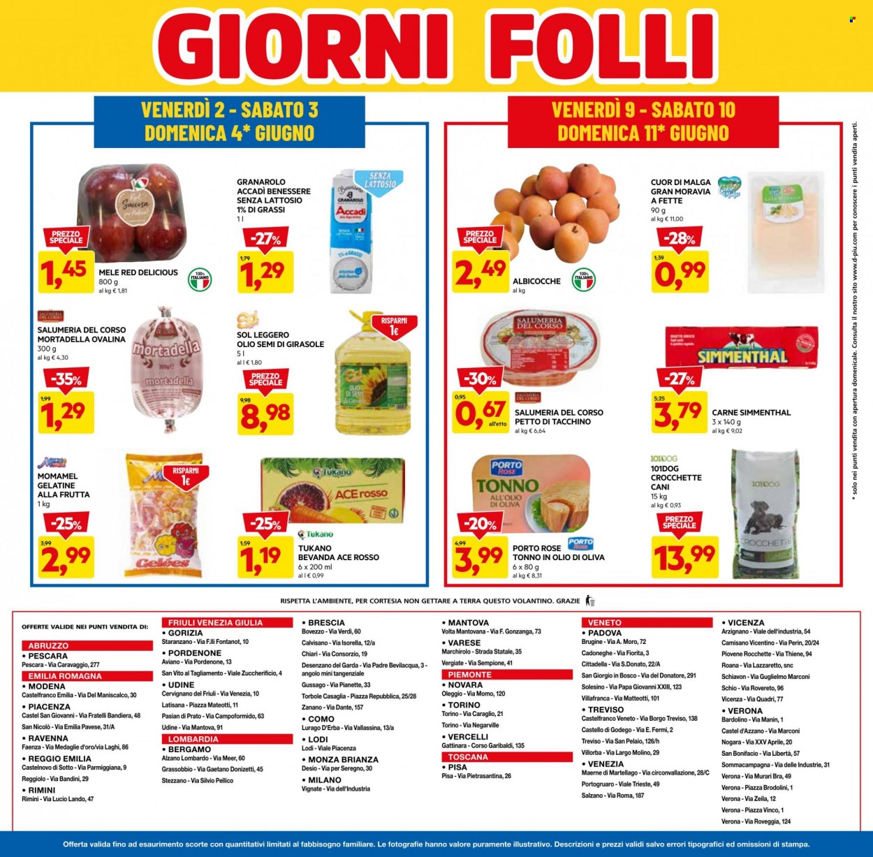 Volantino Dpiù - 29/5/2023 - 11/6/2023. Pagina 20