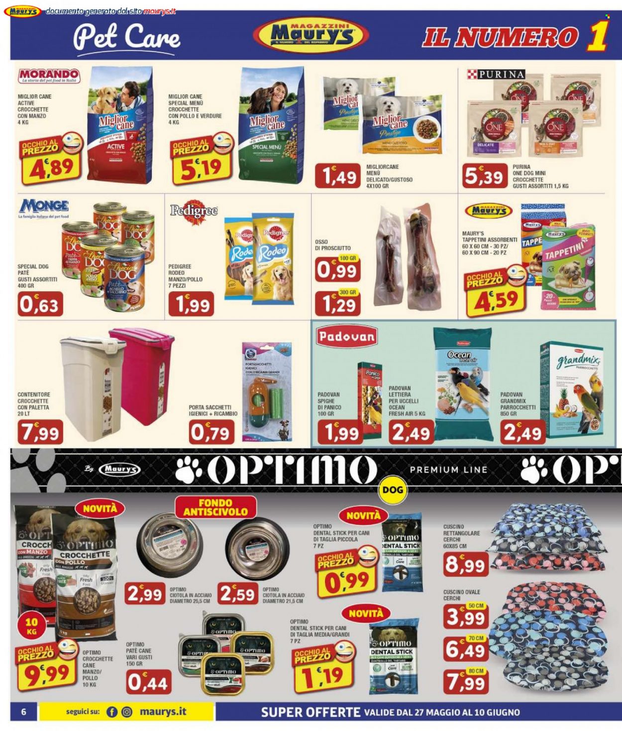 Volantino Maury's - 27/5/2023 - 10/6/2023. Pagina 6