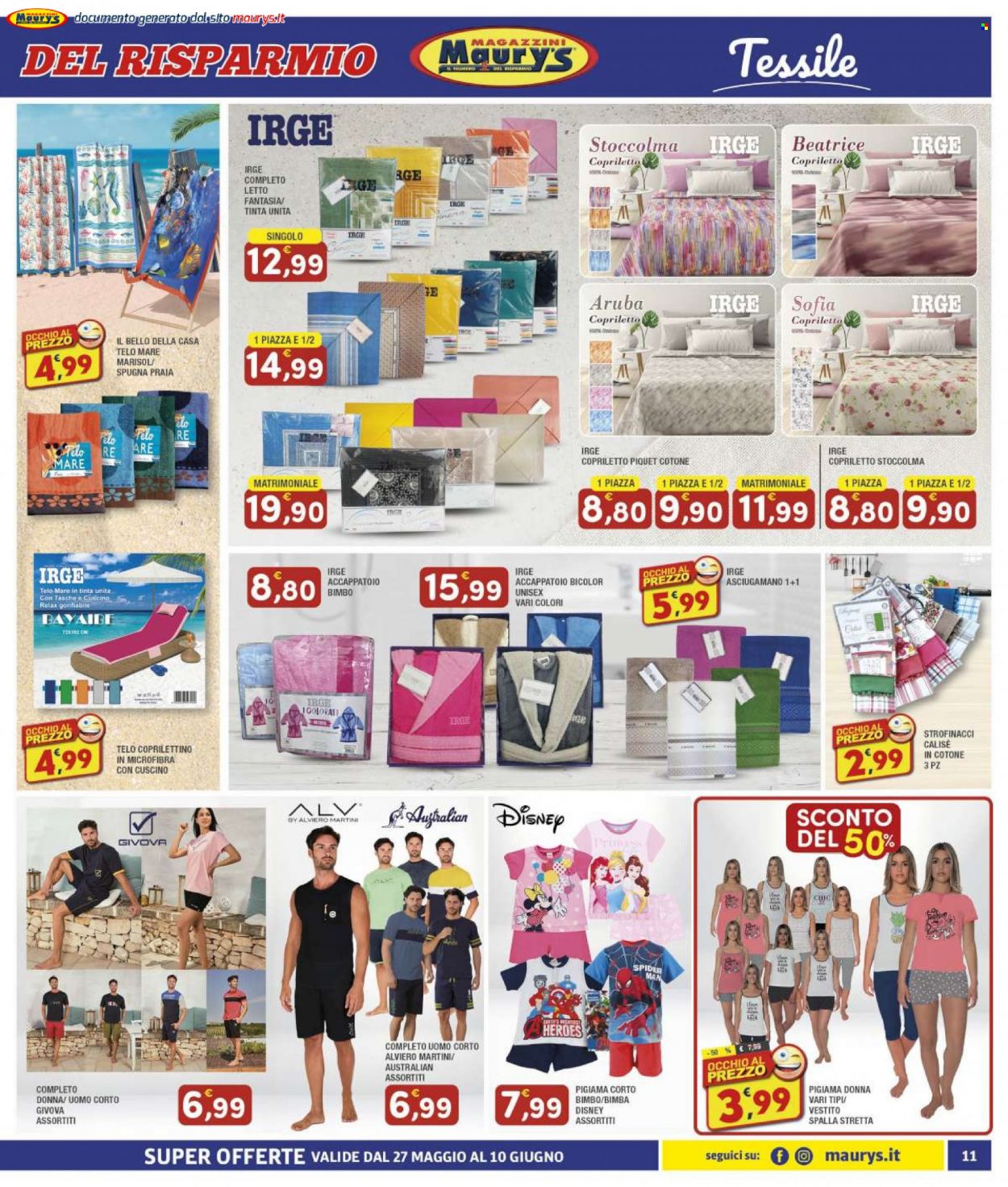 Volantino Maury's - 27/5/2023 - 10/6/2023. Pagina 11