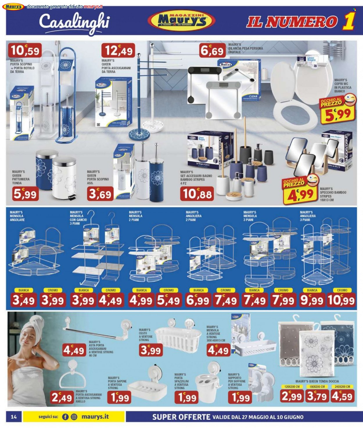 Volantino Maury's - 27/5/2023 - 10/6/2023. Pagina 14