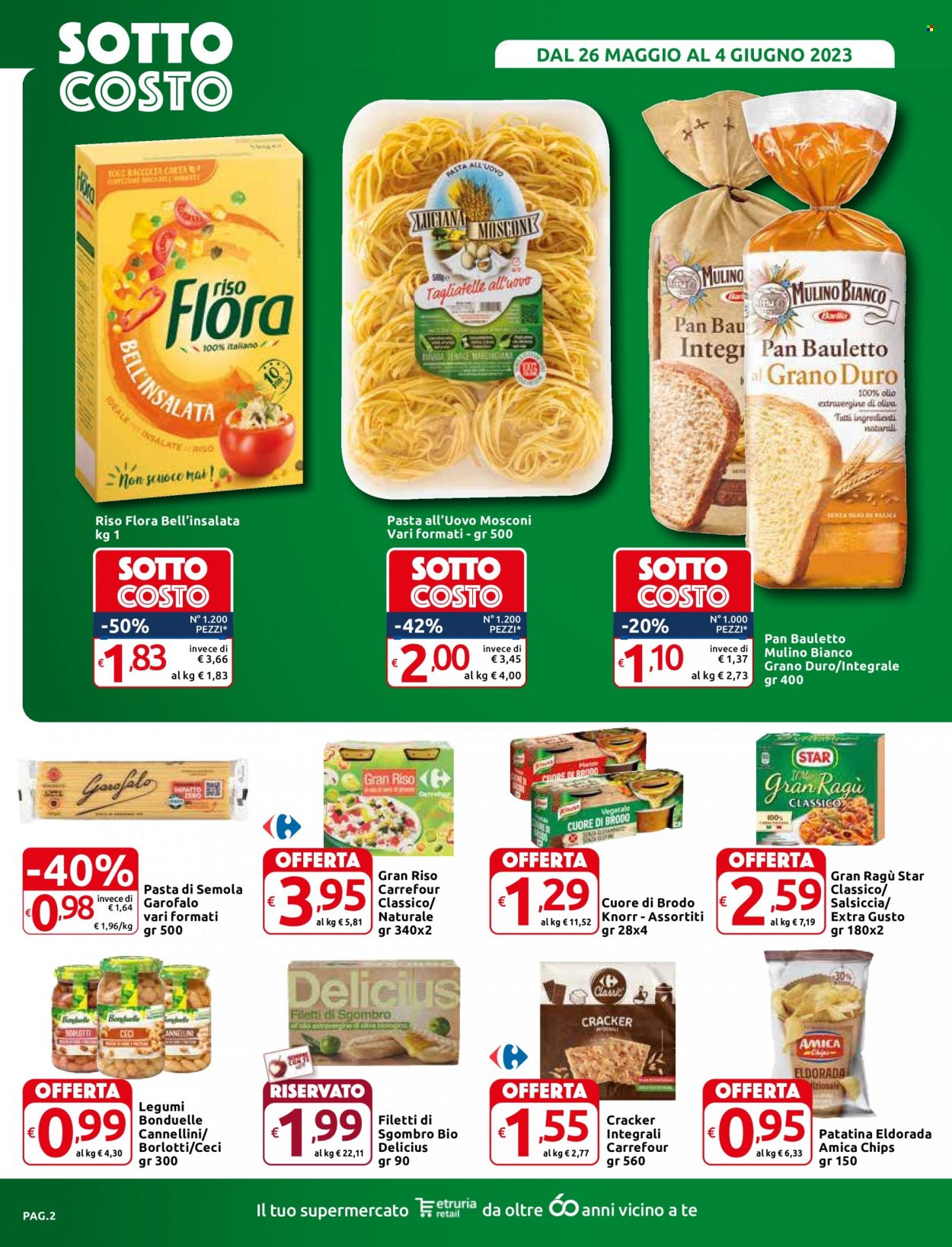 Volantino Carrefour - 26/5/2023 - 4/6/2023. Pagina 2
