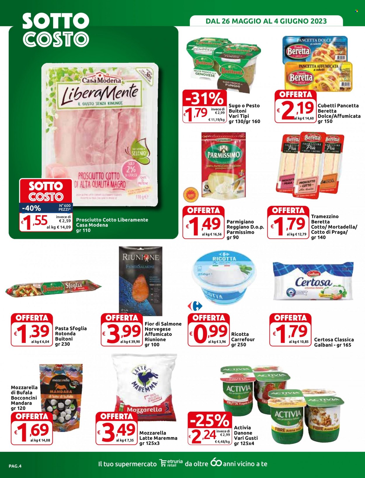 Volantino Carrefour - 26/5/2023 - 4/6/2023. Pagina 4