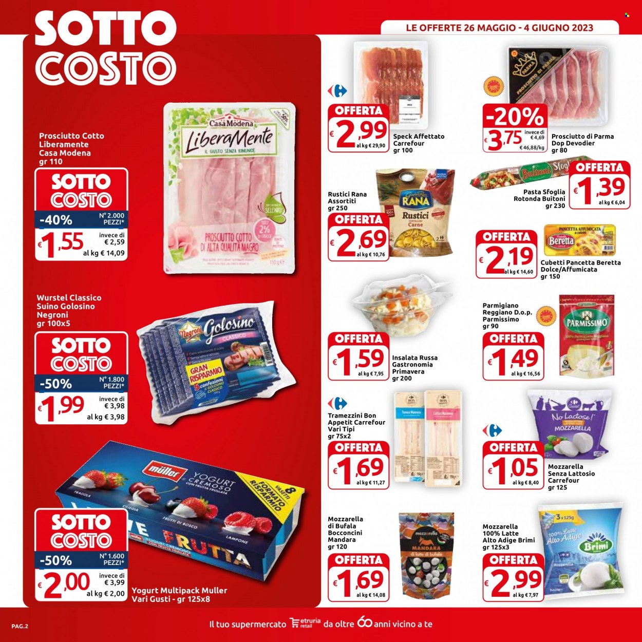 Volantino Carrefour - 26/5/2023 - 4/6/2023. Pagina 2