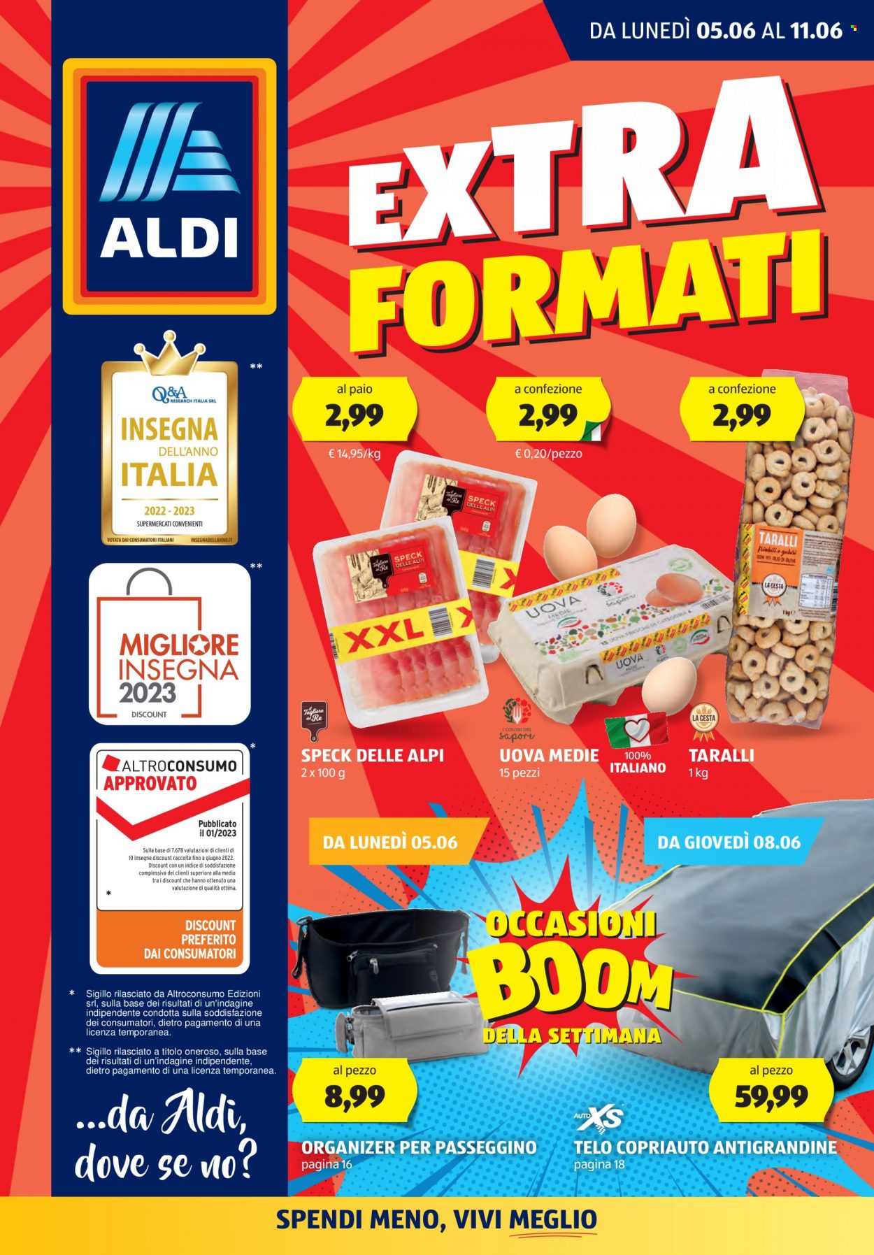 Volantino Aldi - 5/6/2023 - 11/6/2023. Pagina 1