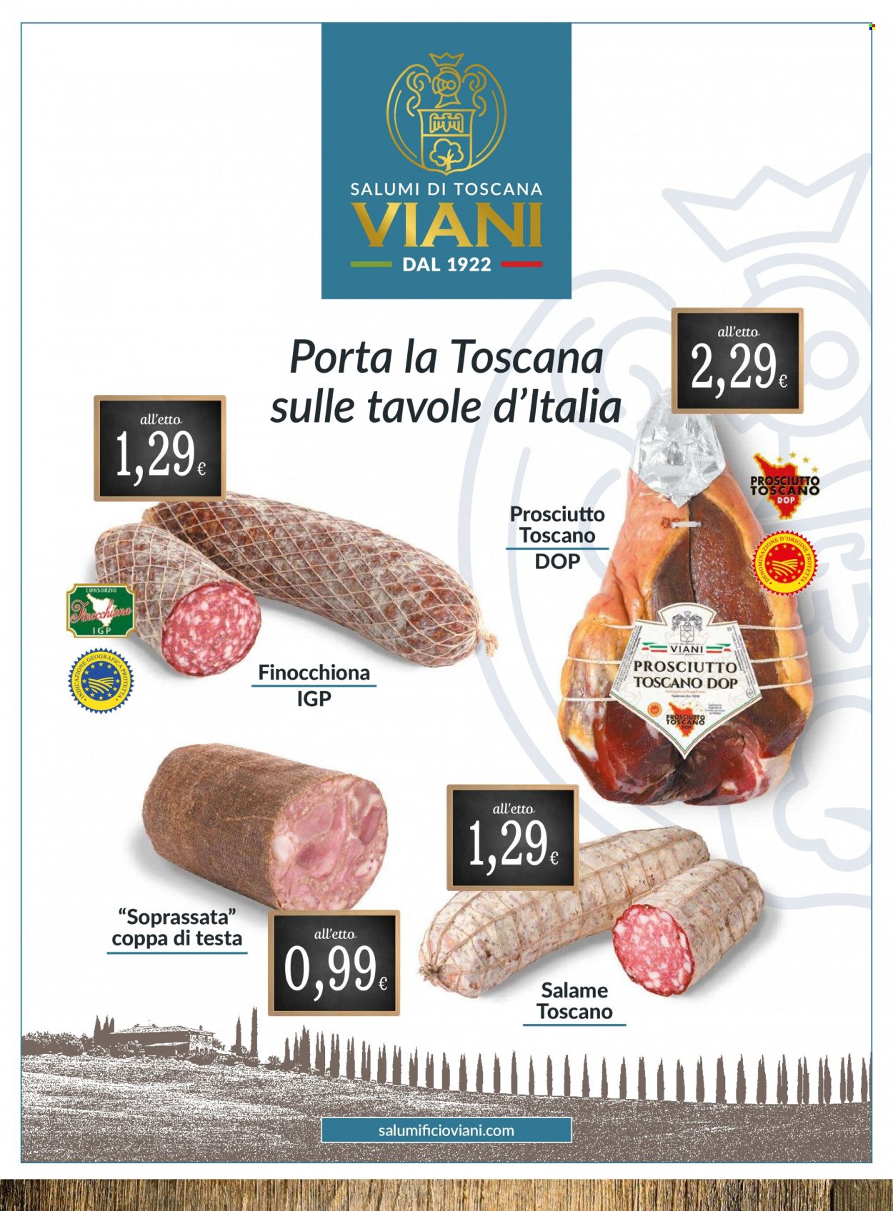 thumbnail - Volantino Doro Supermercati - 30/5/2023 - 11/6/2023 - Prodotti in offerta - prosciutto, salame. Pagina 2.