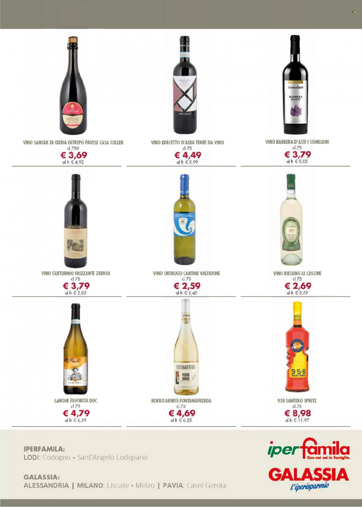 thumbnail - Volantino Galassia - 1/6/2023 - 14/6/2023 - Prodotti in offerta - vino rosso, vino, Barbera d'Asti. Pagina 4.