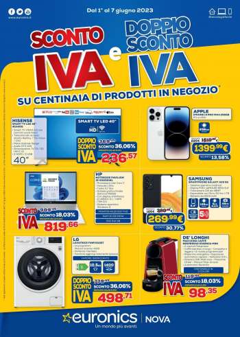 Volantino Euronics - 1/6/2023 - 7/6/2023.